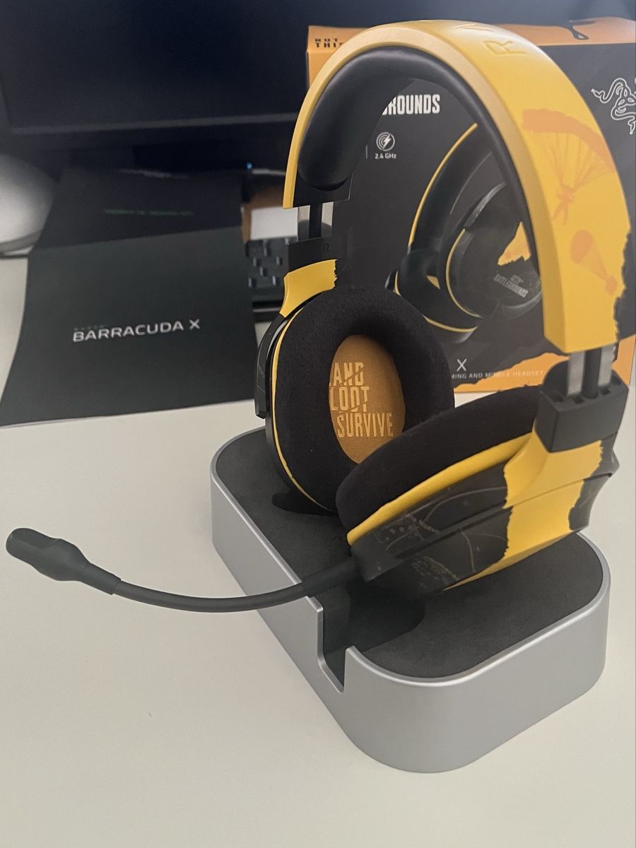 Razer Cuffie: Razer Barracuda X PUBG Edition Wireless Headset neuwertig – Usato da Wädenswil venduto da quattromic 3