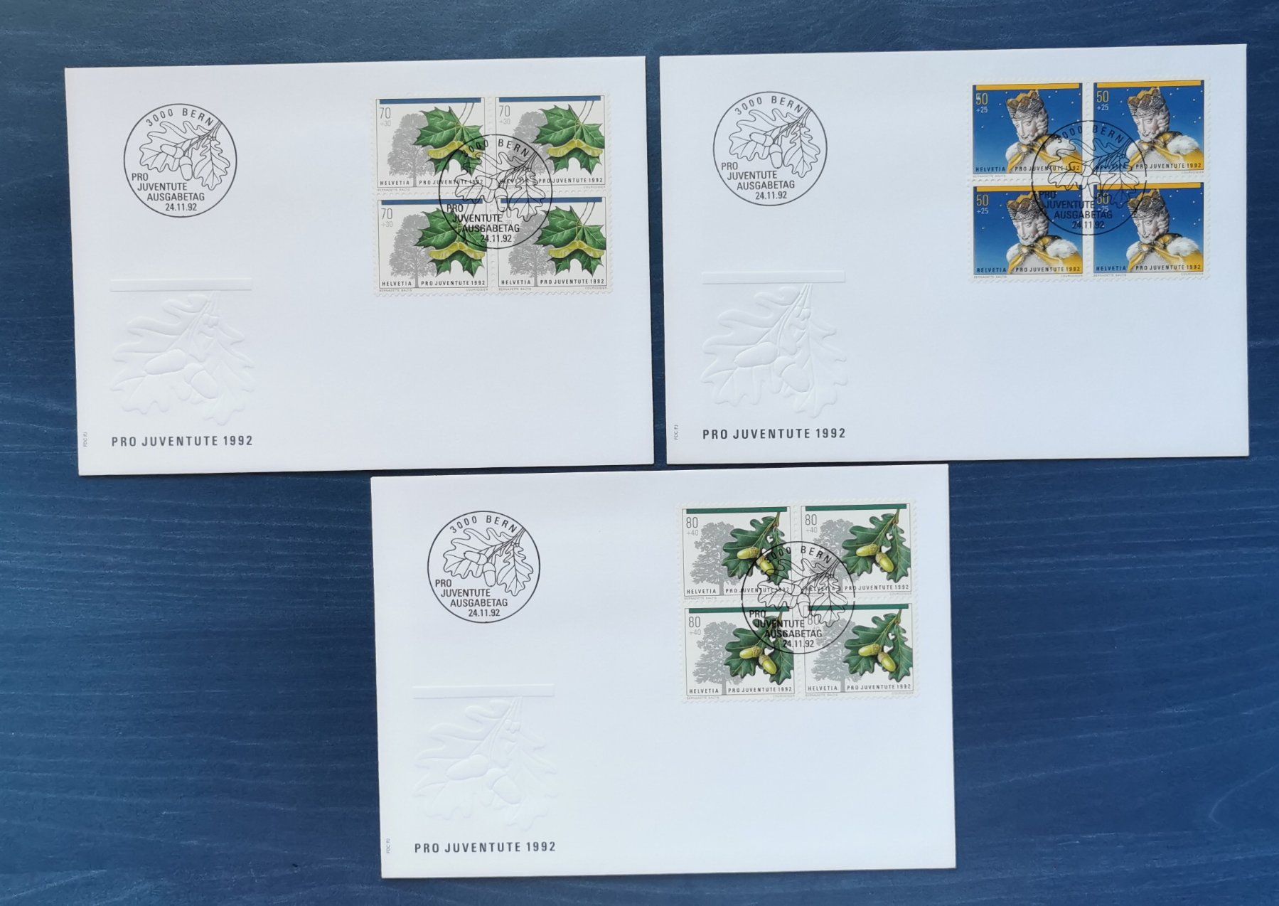 Alle Briefmarken: FDC PJ 1992 – Neu (gemäss Beschreibung) aus Aadorf von Chnorli-Furz