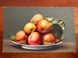 Postkarte Früchteschale 1917  (P217)