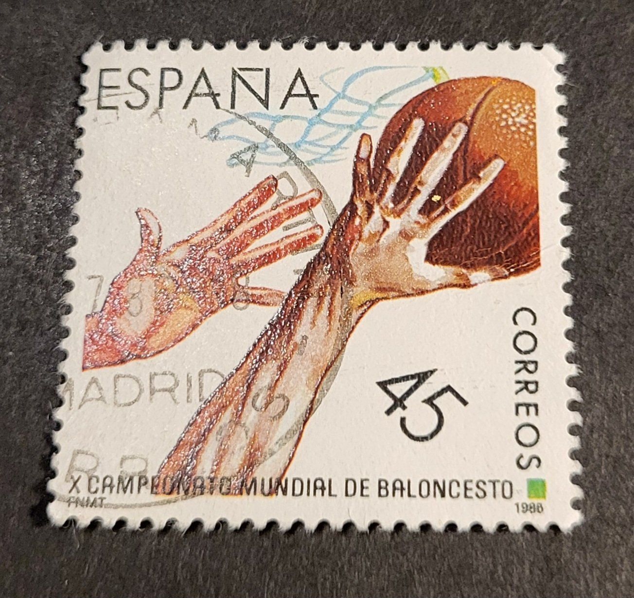 Tutti i francobolli: Spanien 1988 briefmarke – Usato da St Gallen venduto da Stampsalshobby