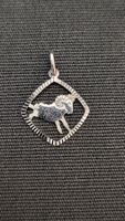 Silber-Anhänger "Steinbock"
