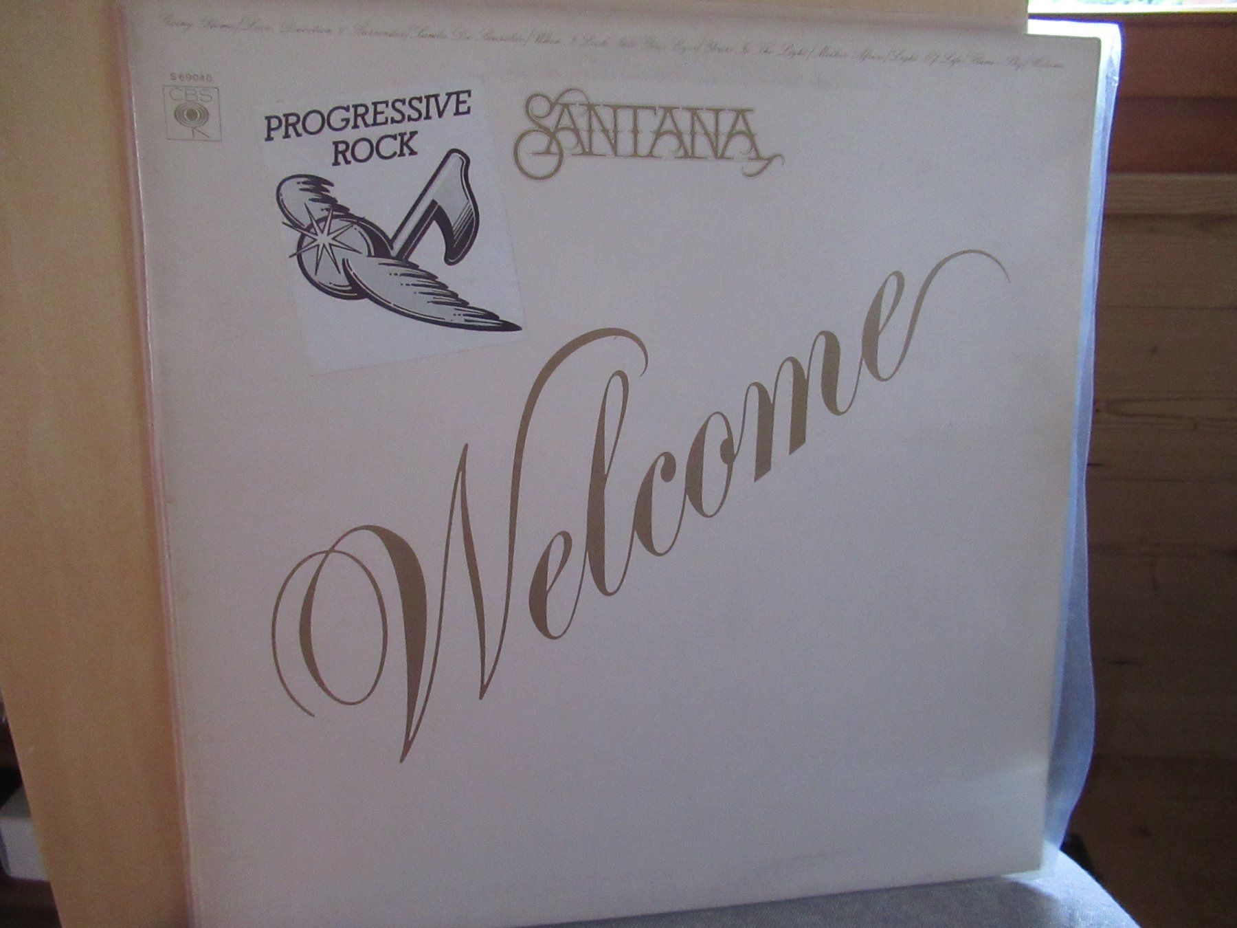 Vinyles: SANTANA - WELCOME – D'occasion à Grône par Mire01
