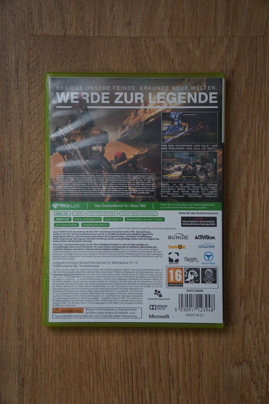 Giochi: Xbox 360 game Destiny – Usato da Niederuzwil venduto da S.J.21 1
