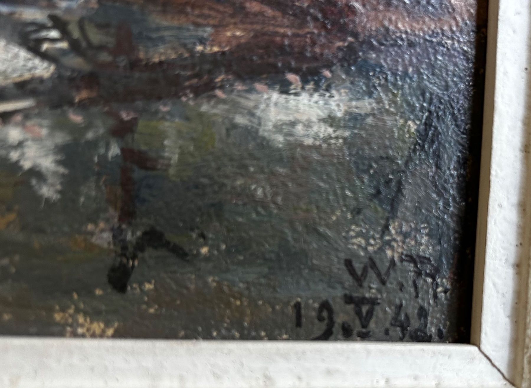 Dipinti: William Röthlisberger: «La Magne», 1942 – Usato da Lichtensteig venduto da VonSteinegg 2