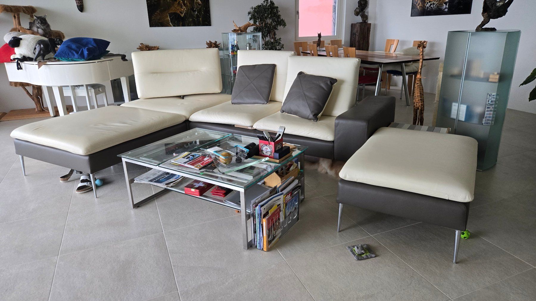 Divani: Ledersofa – Usato da Hergiswil NW venduto da Fousi 1
