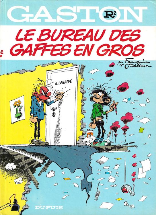 Gaston Lagaffe - Le bureau des gaffes en gros - 1977 (Gebraucht) in ...