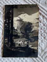 Ansichtskarte von Saas- Fee, gelaufen 1920 (?)