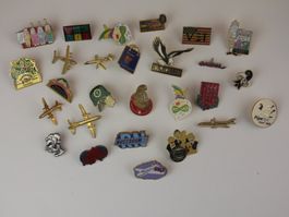 Konvolut 27 Vintage Pins