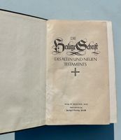 Alte, zwinglianische Bibel, ca. 1890