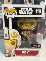Funko POP! Star Wars Rey (X-Wing Helmet) Edition Limitée