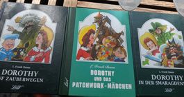 3Bücher v L. Frank Baum Zauberer von Oz Bücher DOROTHY Paket