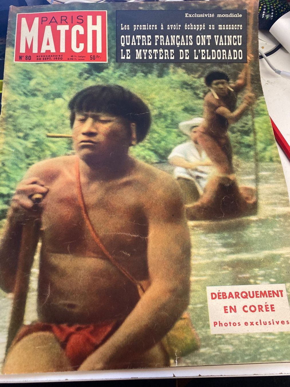 Riviste & Magazine: PARIS MATCH 1950 - ETAT BON – Usato da Le Brassus venduto da cinema13