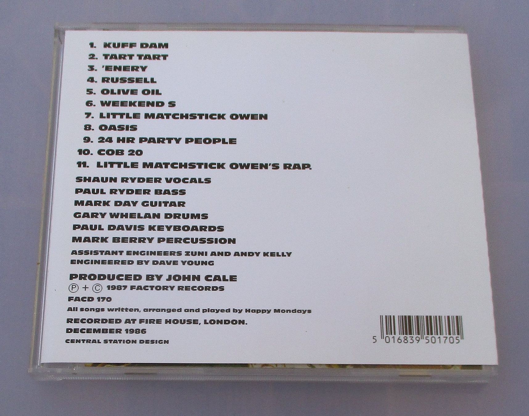 CDs: HAPPY MONDAYS - Squirell And G-Man – Gebraucht aus Wattwil von Muriel11 1