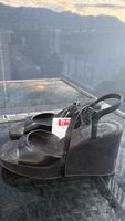 Sandali con zeppa neri H&M taglia 38