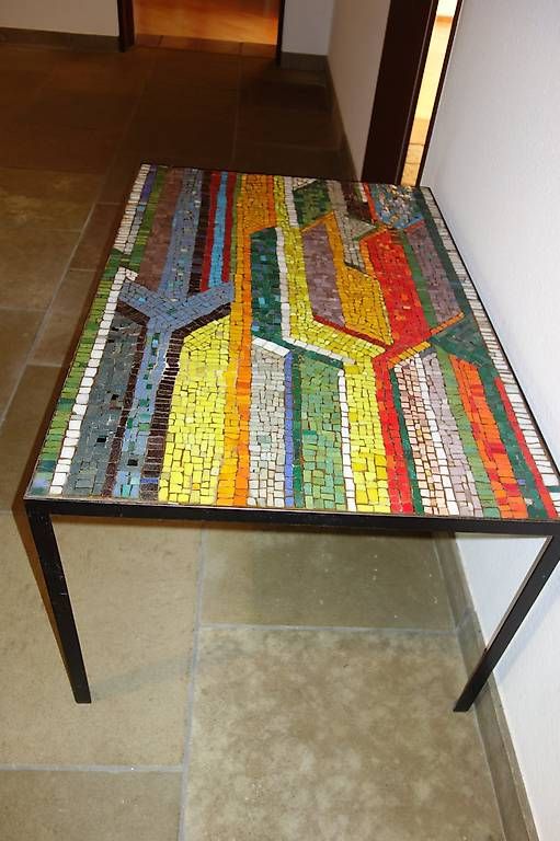 Tables: handangefertigter Mosaiktisch – D'occasion à Dornach par ram_j5t6 1