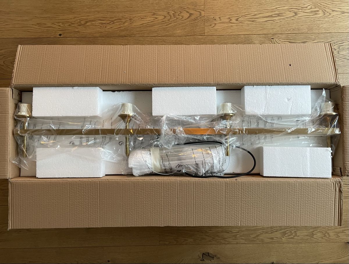 Kare Lampade: Suspension dorée Goblet Quattro Ø25cm – Usato da Erlach venduto da roubate 3