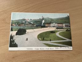 Alte Ansichtskarte Vicenza, Italien, gelaufen, antik