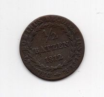 (438) Obwalden ½ Batz 1812