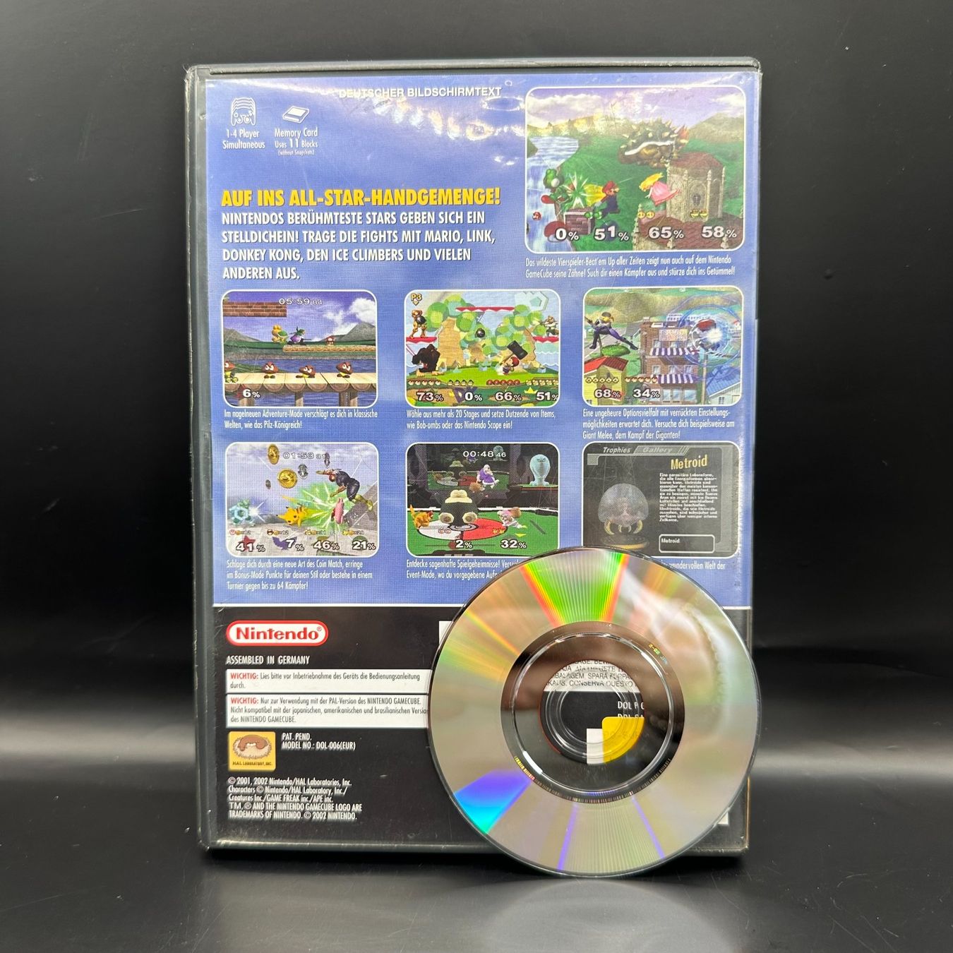 Nintendo Giochi: Super Smash Bros. Melee Gamecube – Usato da Düdingen venduto da Nerdworld 1
