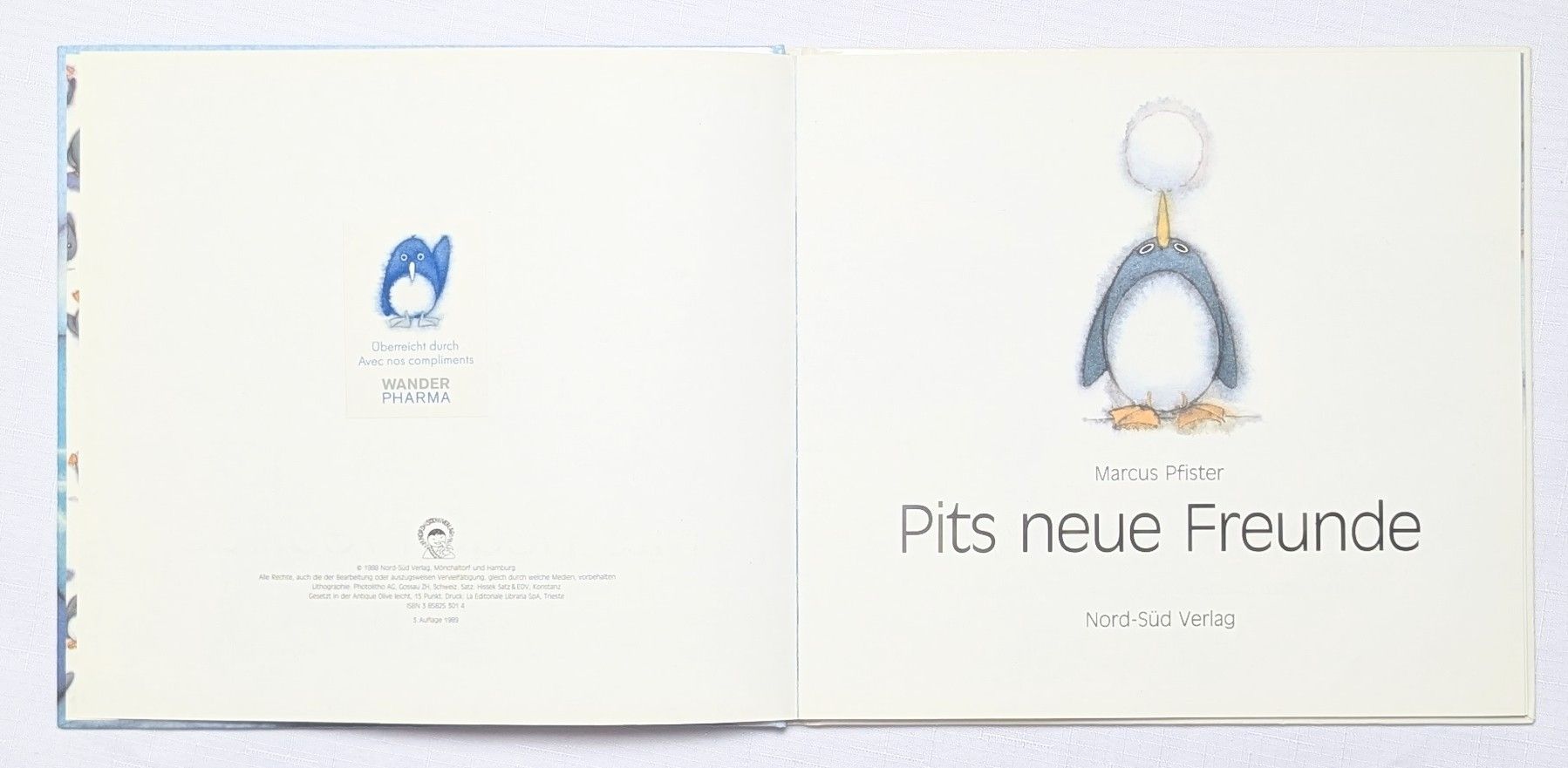Bücher: Pits neue Freunde - Marcus Pfister - Pingu Pit – Neu (gemäss Beschreibung) aus Wängi von ABIZONE-86 1