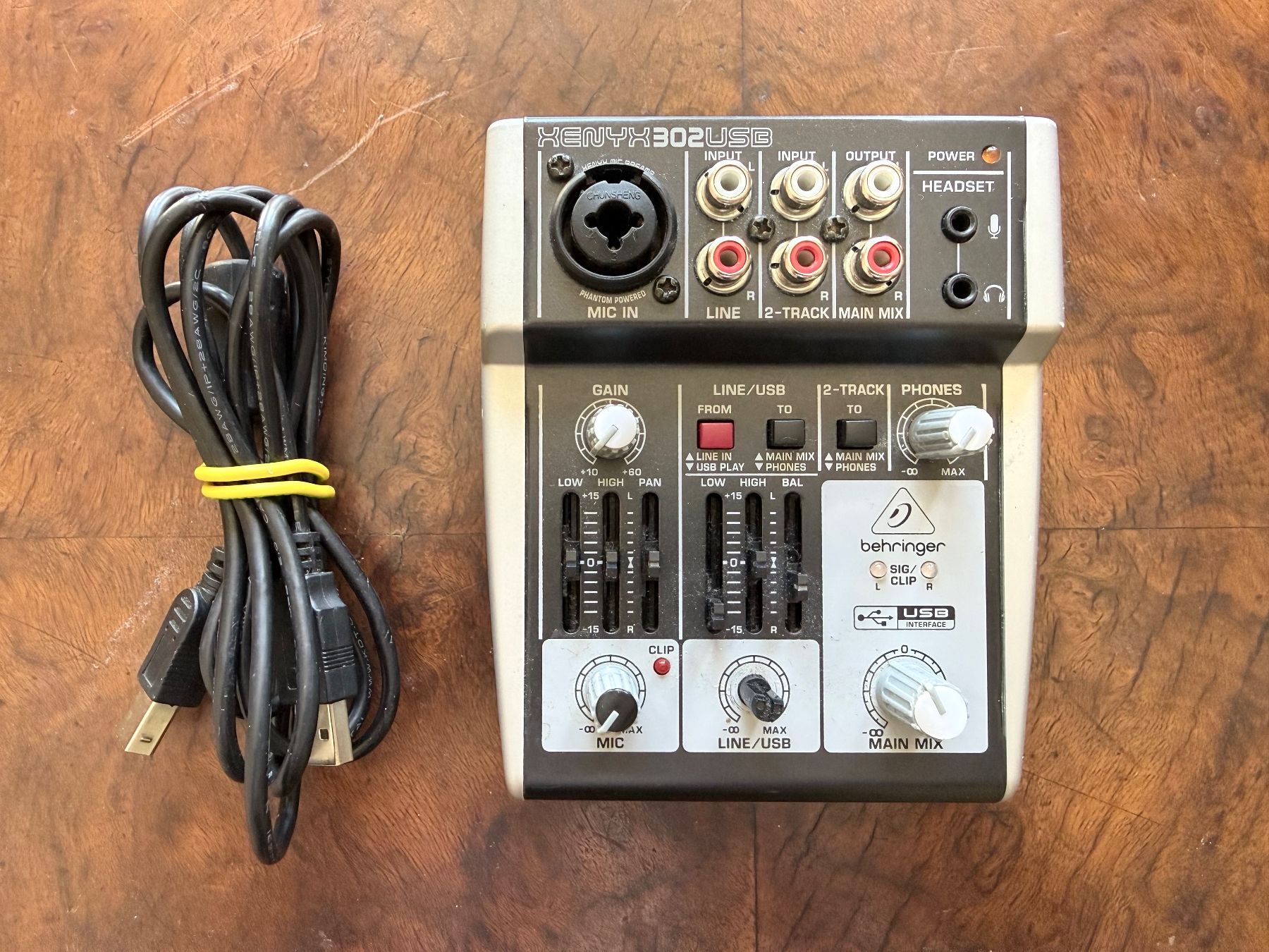 Behringer Mischpulte: Xenyx 302 Usb 5-Input Mixer Behringer – Gebraucht aus Bière von luca108