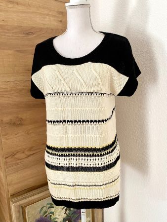 Hübsches Damen Strick Gilet, Weste. Gr. M. NEU. Baumwolle