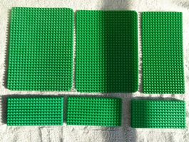 LEGO®Classic Bauplatten grün 6Stück. Strapazierfähig, rubusT
