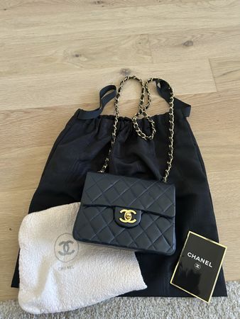 Chanel Tasche (Mini square) in navy