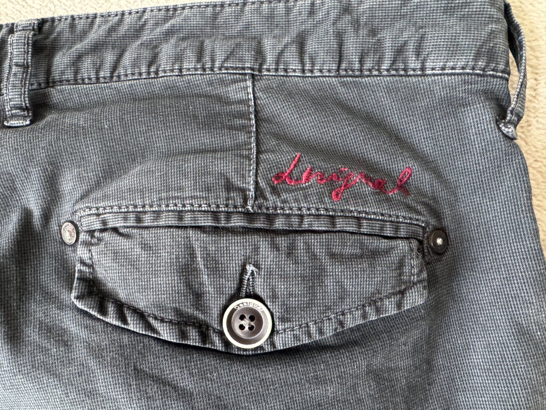 Desigual Pantaloni: coole schöne Desigual Hose Herren gr34 – Usato da Zürich venduto da Malco0 3