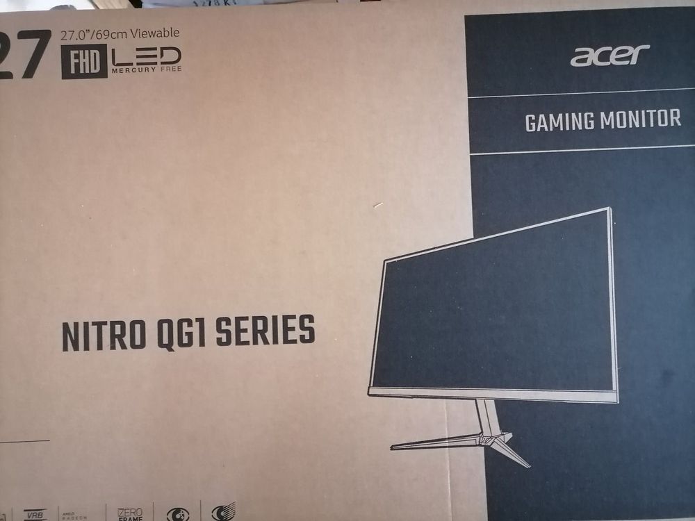 Acer QG271 Nitro FullHD Gaming Monitor | Kaufen Auf Ricardo