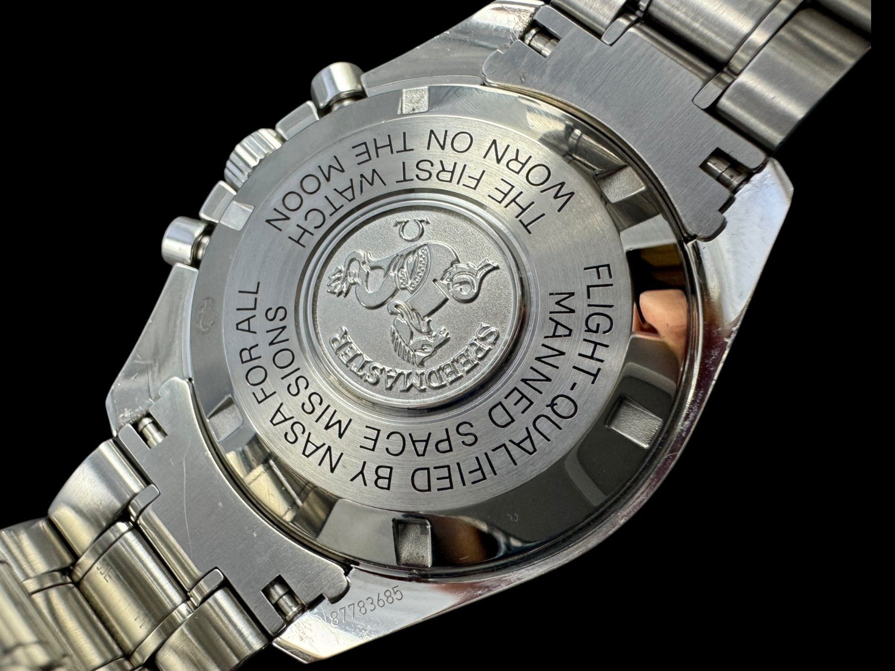 Omega Uhren: Omega Speedmaster Moon Automatic 42mm Fullset 2017 *U1332 – Gebraucht aus Zürich von GalerieInauen 7
