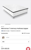 Surmatelas Bultex Memomax 7 mousse à mémoire de forme