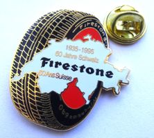 Pin FIRESTONE  60 Jahre Schweiz