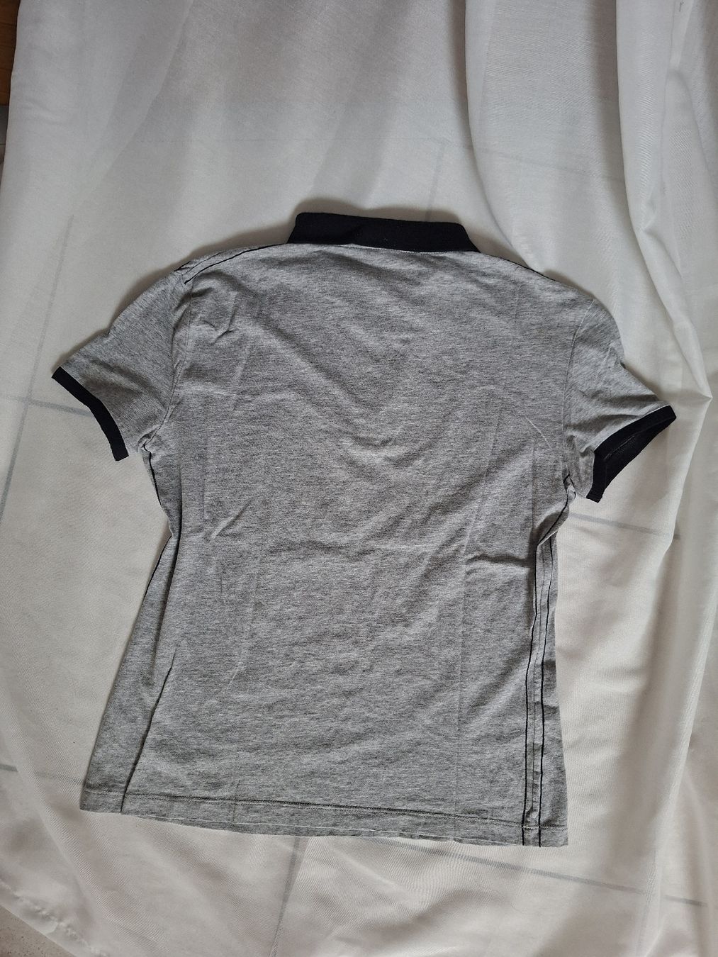 John Galliano Top: Top Galliano gris - Taille S/M – Usato da Lausanne venduto da Super-cerise 7