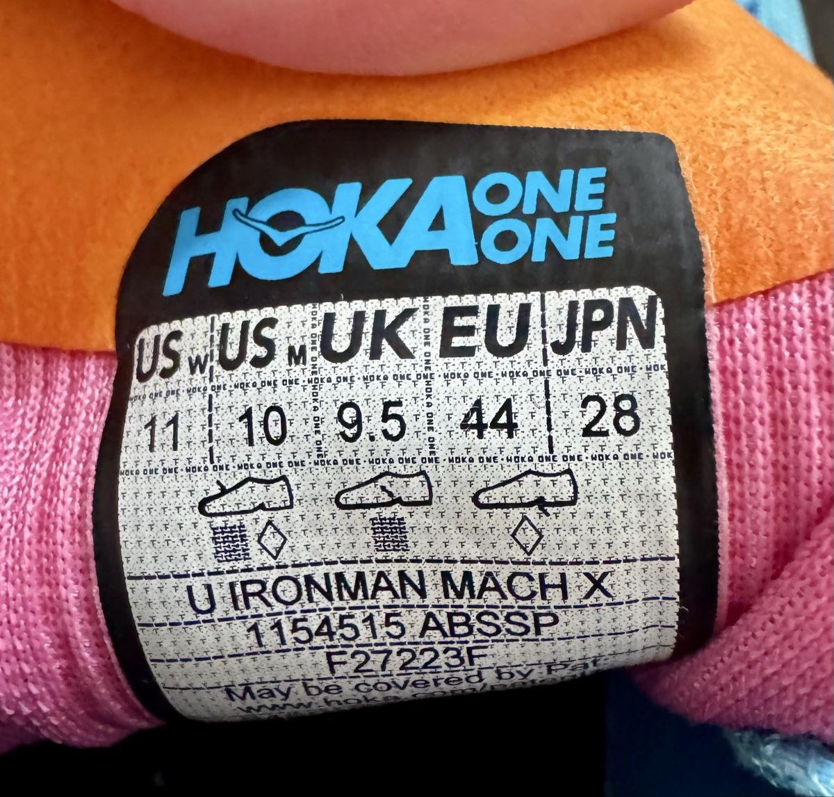 Hoka One One Scarpe da uomo: Hoka Ironman Mach X in 44 – Nuovo (secondo la descrizione) da Beringen venduto da Nuoto 6