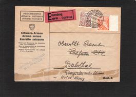 Amt Kreuzlochung auf  SBK Nr. 4 und 6 ,gel.7.Vlll.37