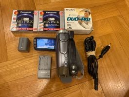 Sony Handycam DCR-DVD403E digital video camera Carl Zeiss10x