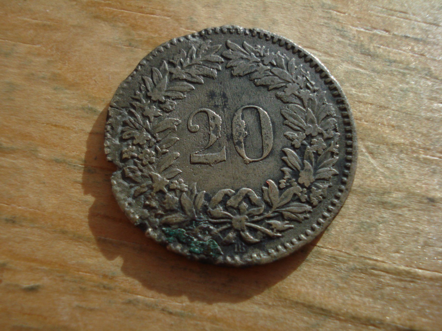Tutti le monete: (S) 20 Rappen 1851 – Usato da Erlach venduto da Net-Coins 1