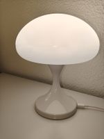 Retro Tischlampe in Weiss
