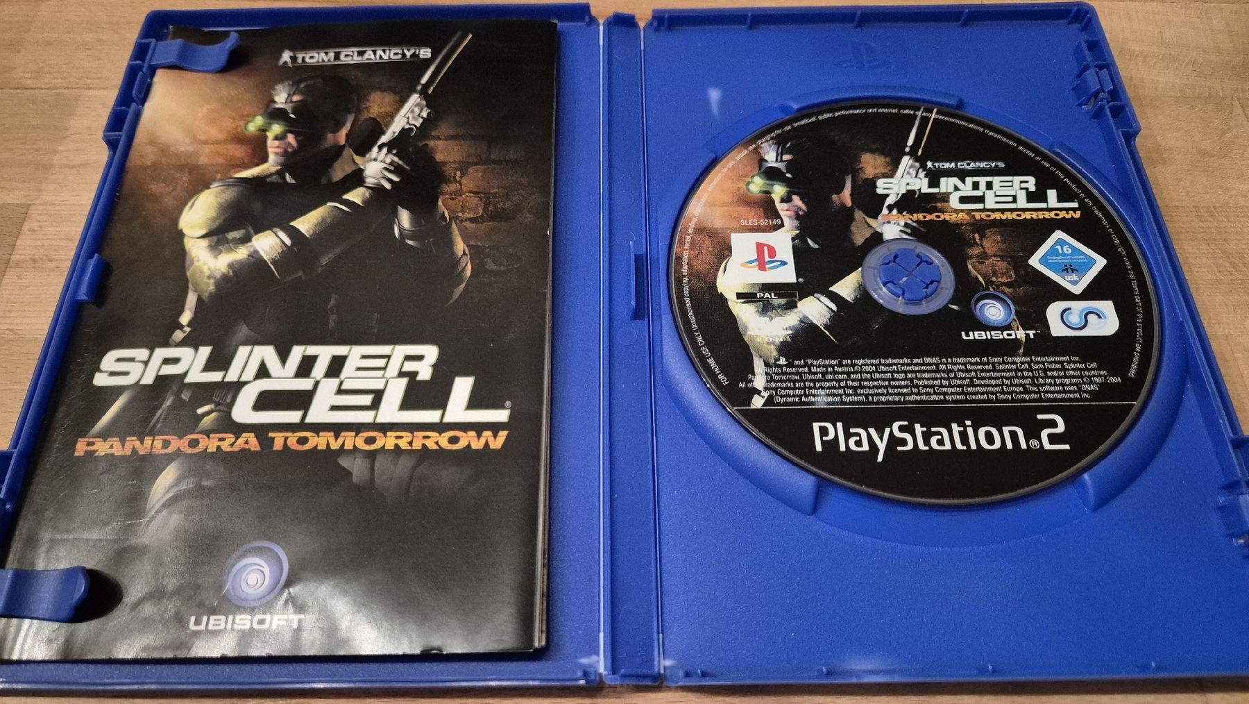 Sony Giochi: PS2 Spiel, Splinter Cell: Pandora Tomorrow – Usato da Adliswil venduto da viwo2011 2