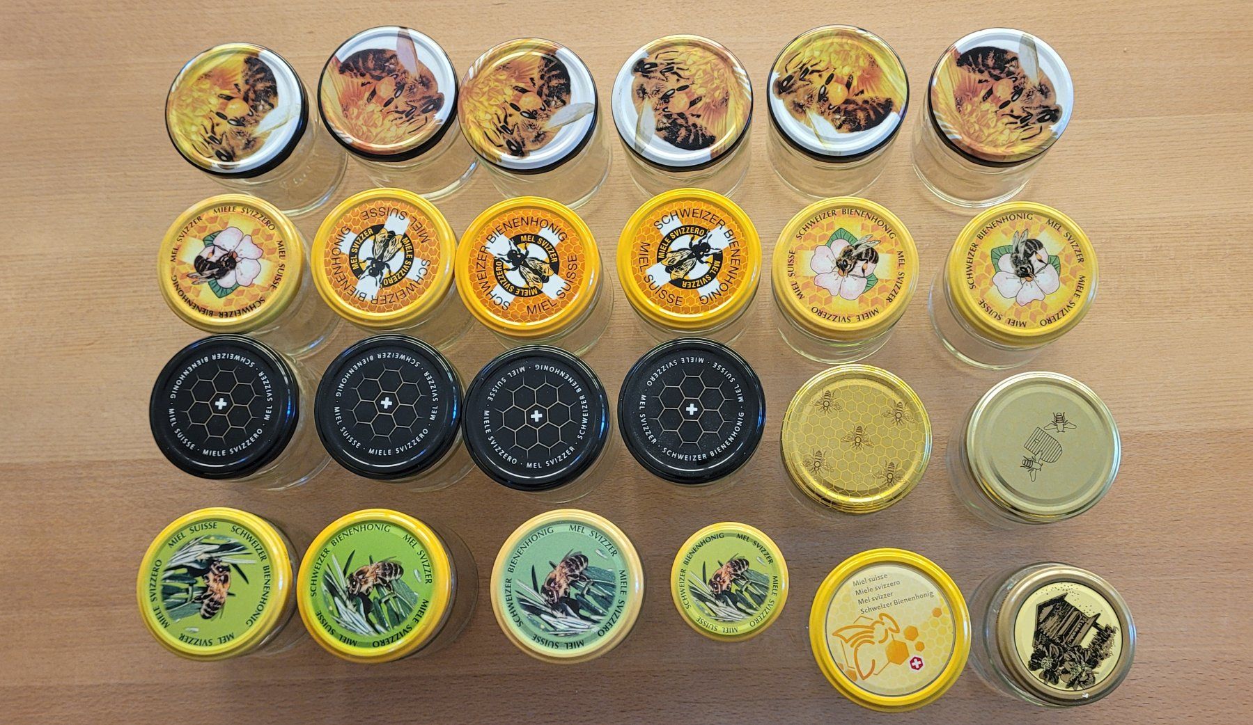 Behälter & Ähnliches: 24 leere Honiggläser mit Deckel – Gebraucht aus Wetzikon ZH von Zibuli16 1