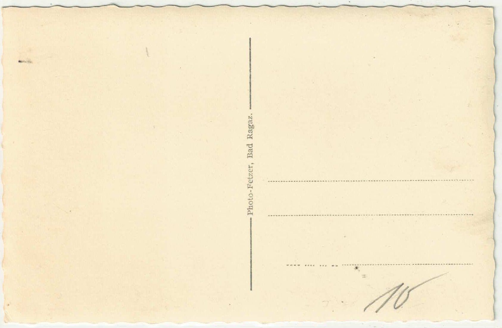 Cartoline postali: Bad Ragaz - Dorfbad – Usato da Ettingen venduto da Kartenplanet 1