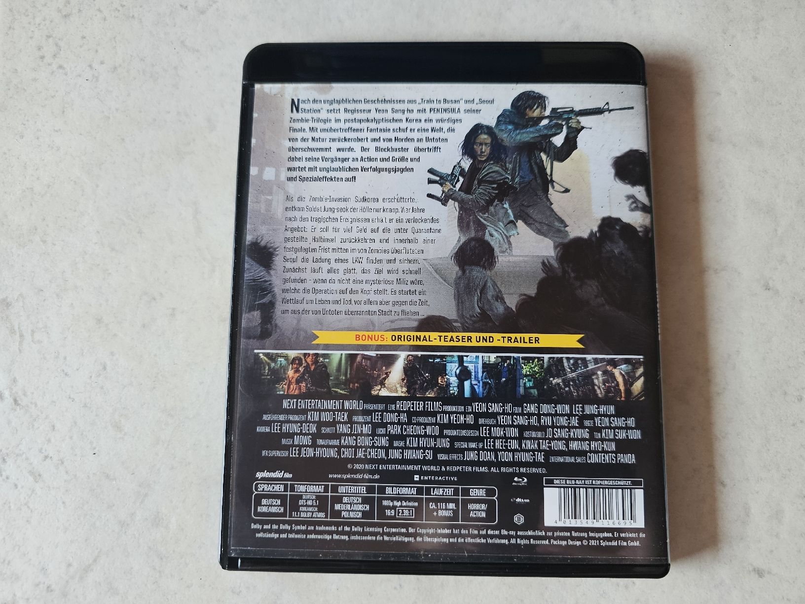 Tutti i DVDs: Peninsula  /  Bluray – Usato da Schneisingen venduto da backstore24 1