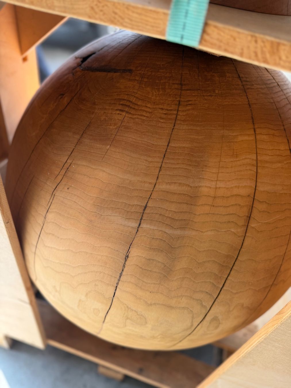 Articoli in legno: Holzkugel Esche; 65cm; geölt – Nuovo (secondo la descrizione) da Wildberg venduto da Melramos04 3
