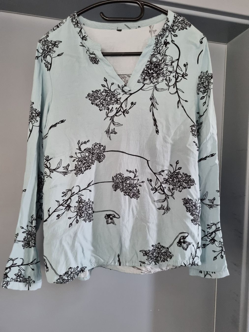 Camicette: Gr. M L 42 Bluse mint florale – Nuovo (secondo la descrizione) da Sutz venduto da Dalilea