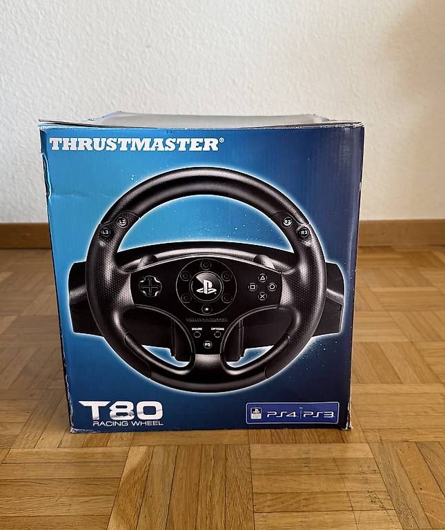 Controller: Volant + pédalier Thrustmaster T80  PS4 / PS3 – Gebraucht aus Colombier NE von Luca_auteri 1