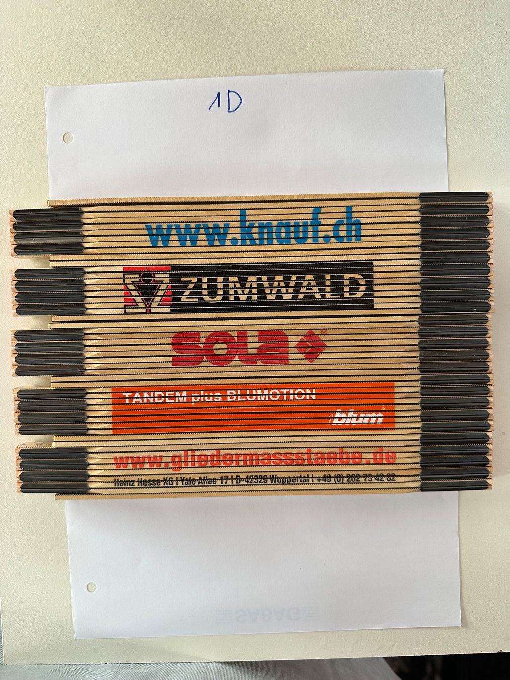 Alle Werkzeuge: 5 Schwedenmeter 1D – Neu (gemäss Beschreibung) aus Büsserach von Nikbo 1