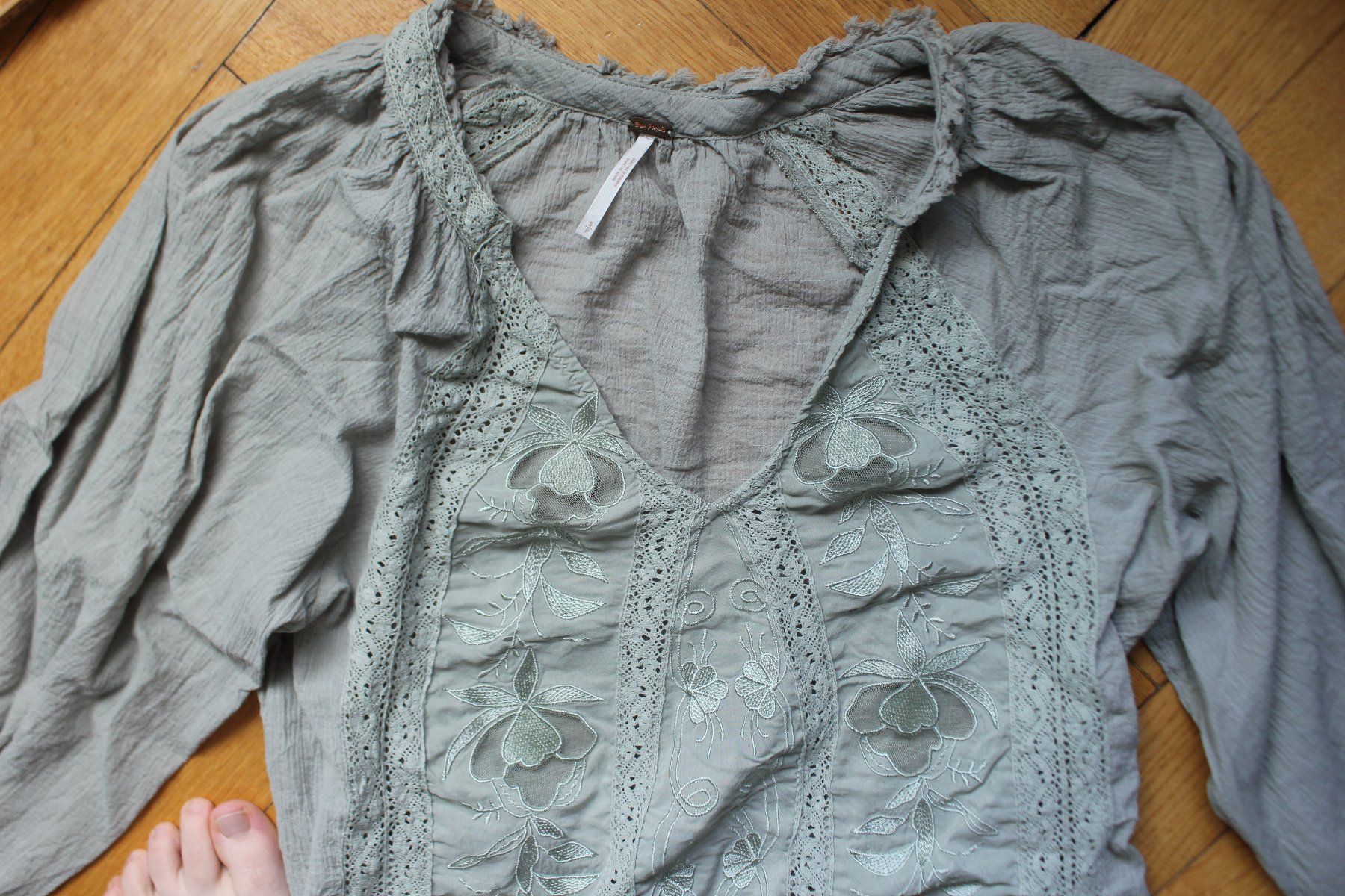 Blusen: Free people, Pastel Bluse – Gebraucht aus Sugiez von RicardoStoleMyData