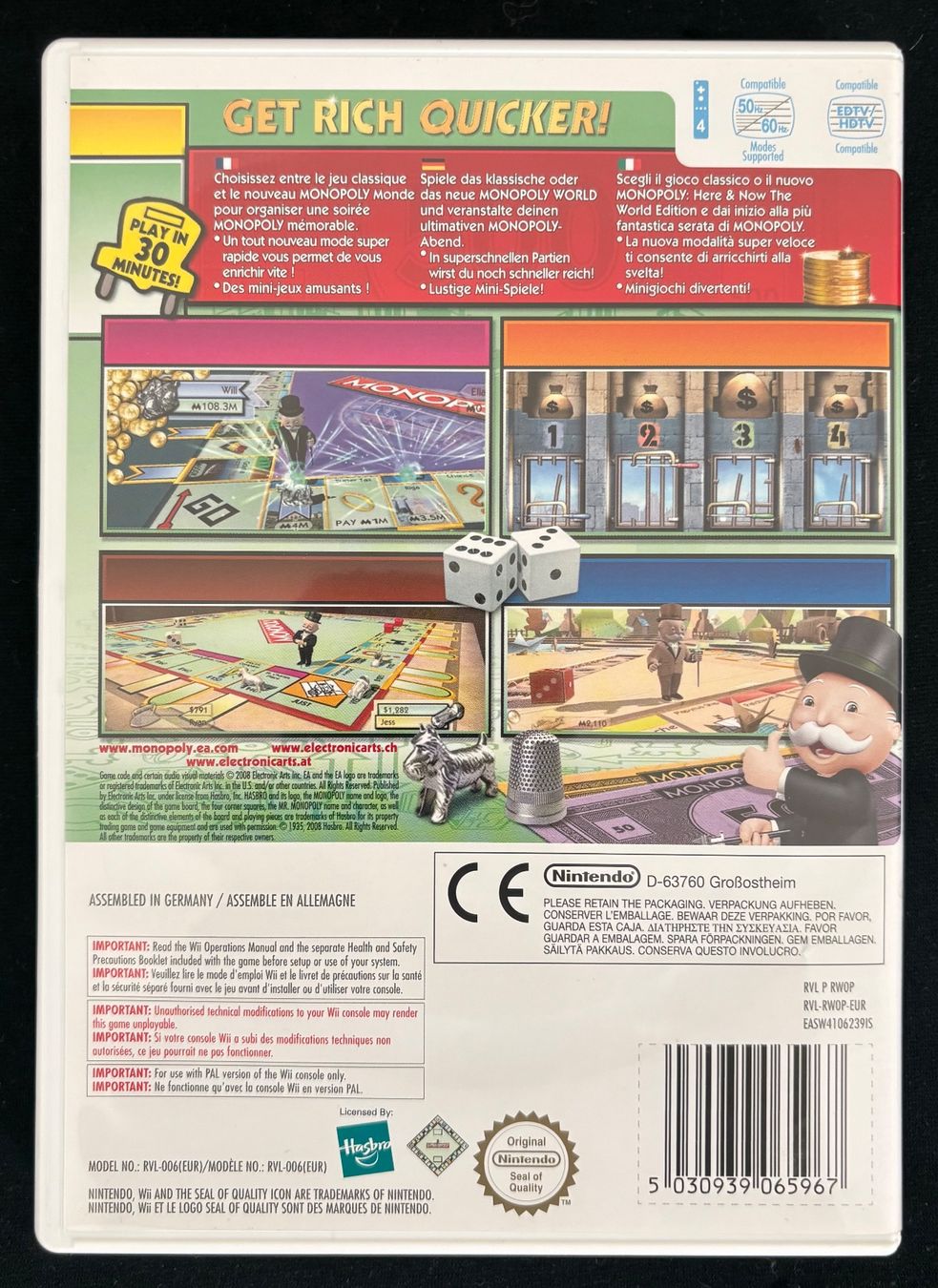 Jeux: Monopoly Wii – D'occasion à Rüti ZH par db-zh 2