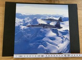Print einer Patrouille Tiger F-5 der Schweizer Luftwaffe